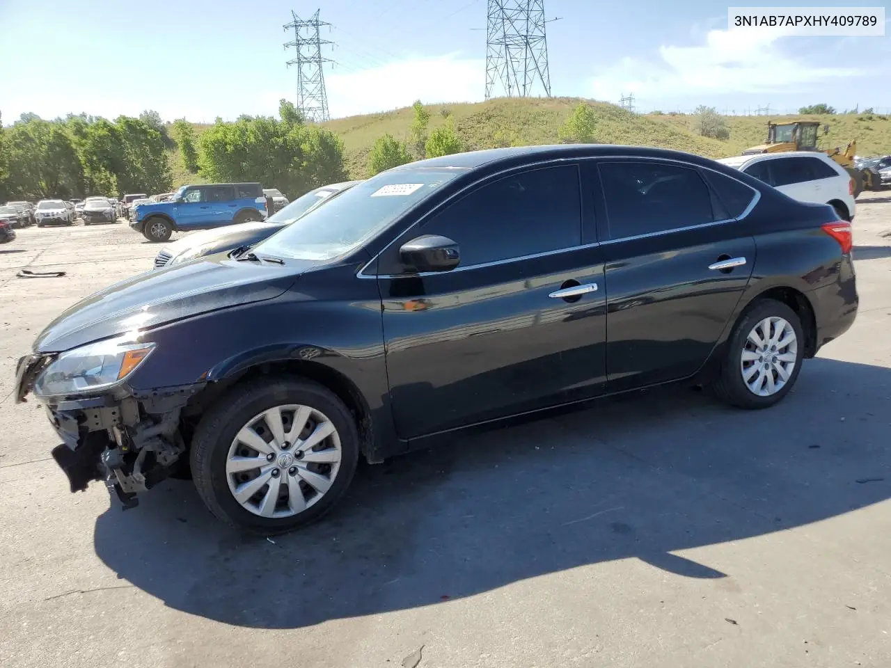 2017 Nissan Sentra S VIN: 3N1AB7APXHY409789 Lot: 63263835