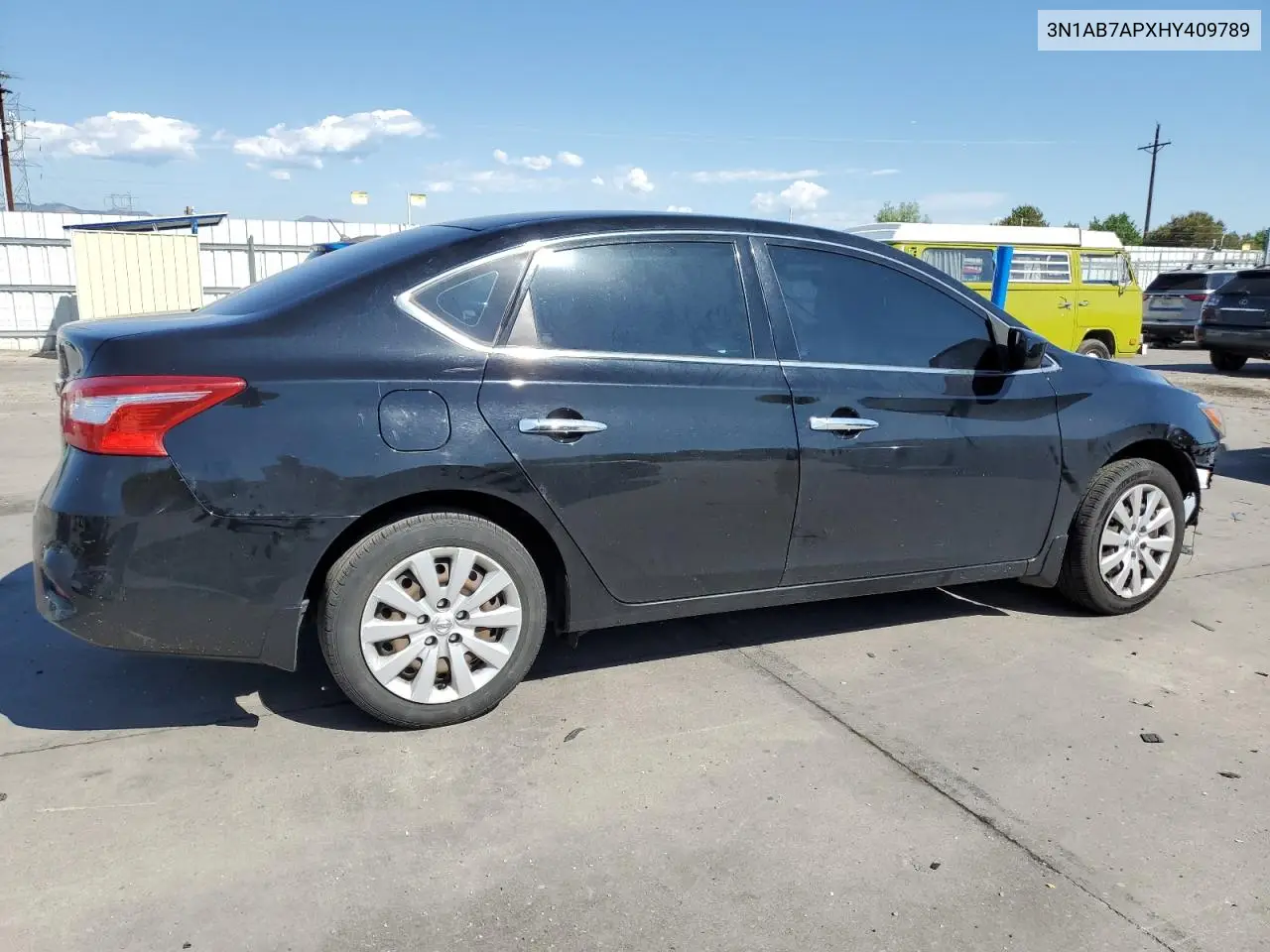2017 Nissan Sentra S VIN: 3N1AB7APXHY409789 Lot: 63263835