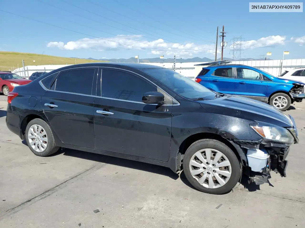 2017 Nissan Sentra S VIN: 3N1AB7APXHY409789 Lot: 63263835