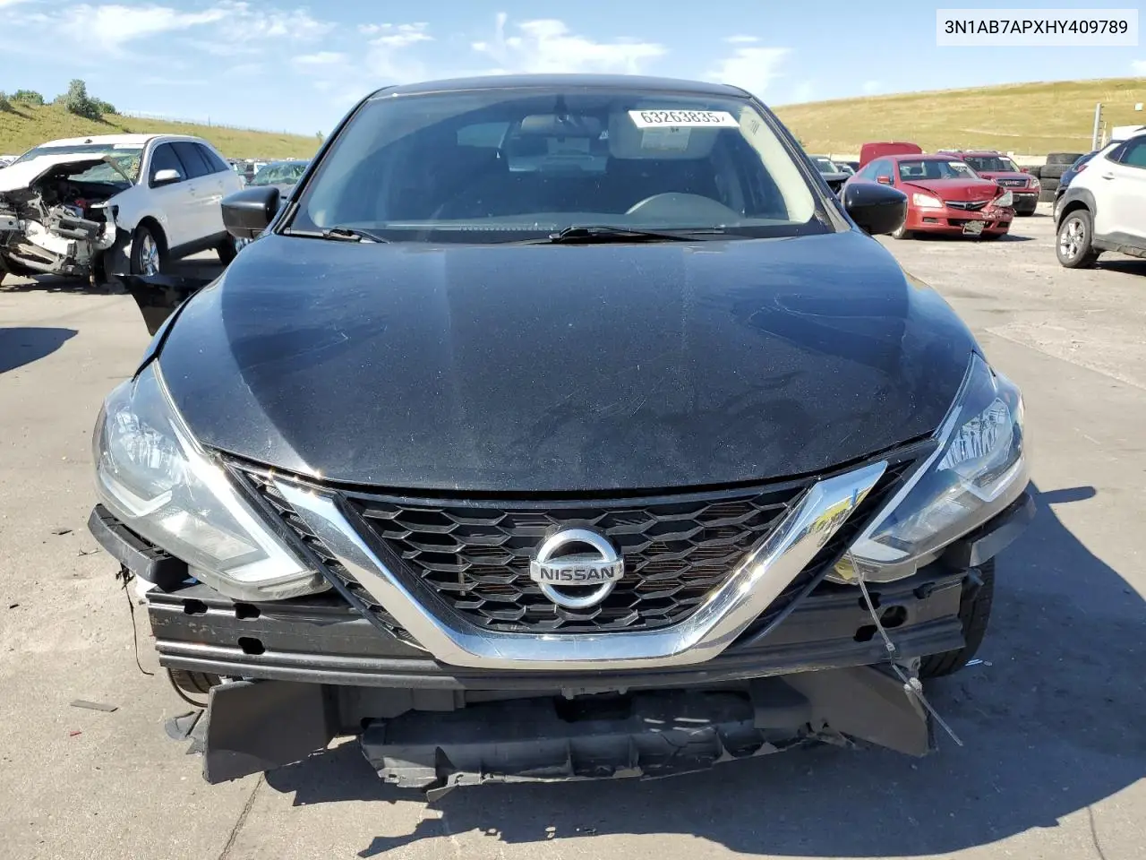 2017 Nissan Sentra S VIN: 3N1AB7APXHY409789 Lot: 63263835