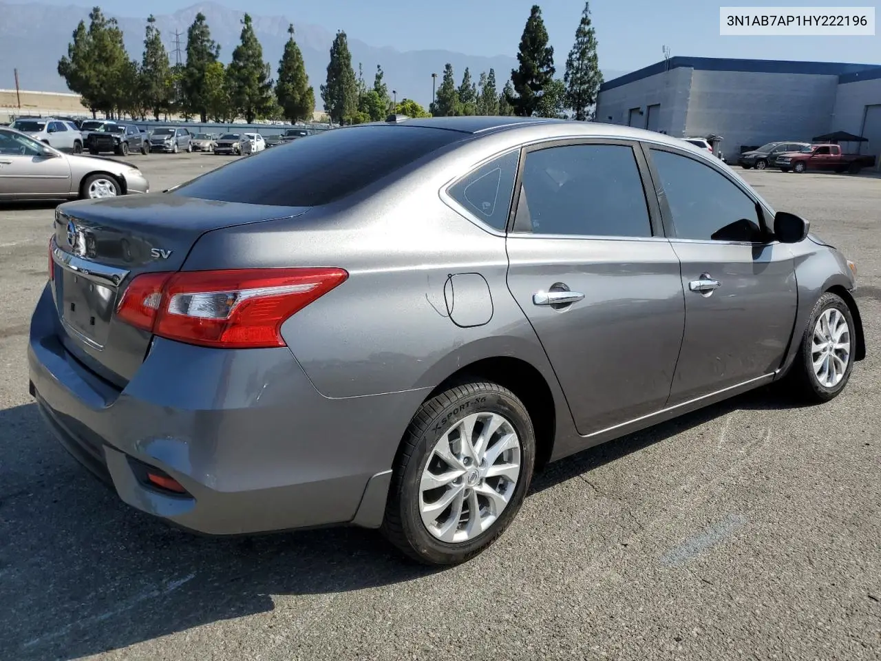 2017 Nissan Sentra S VIN: 3N1AB7AP1HY222196 Lot: 63598425