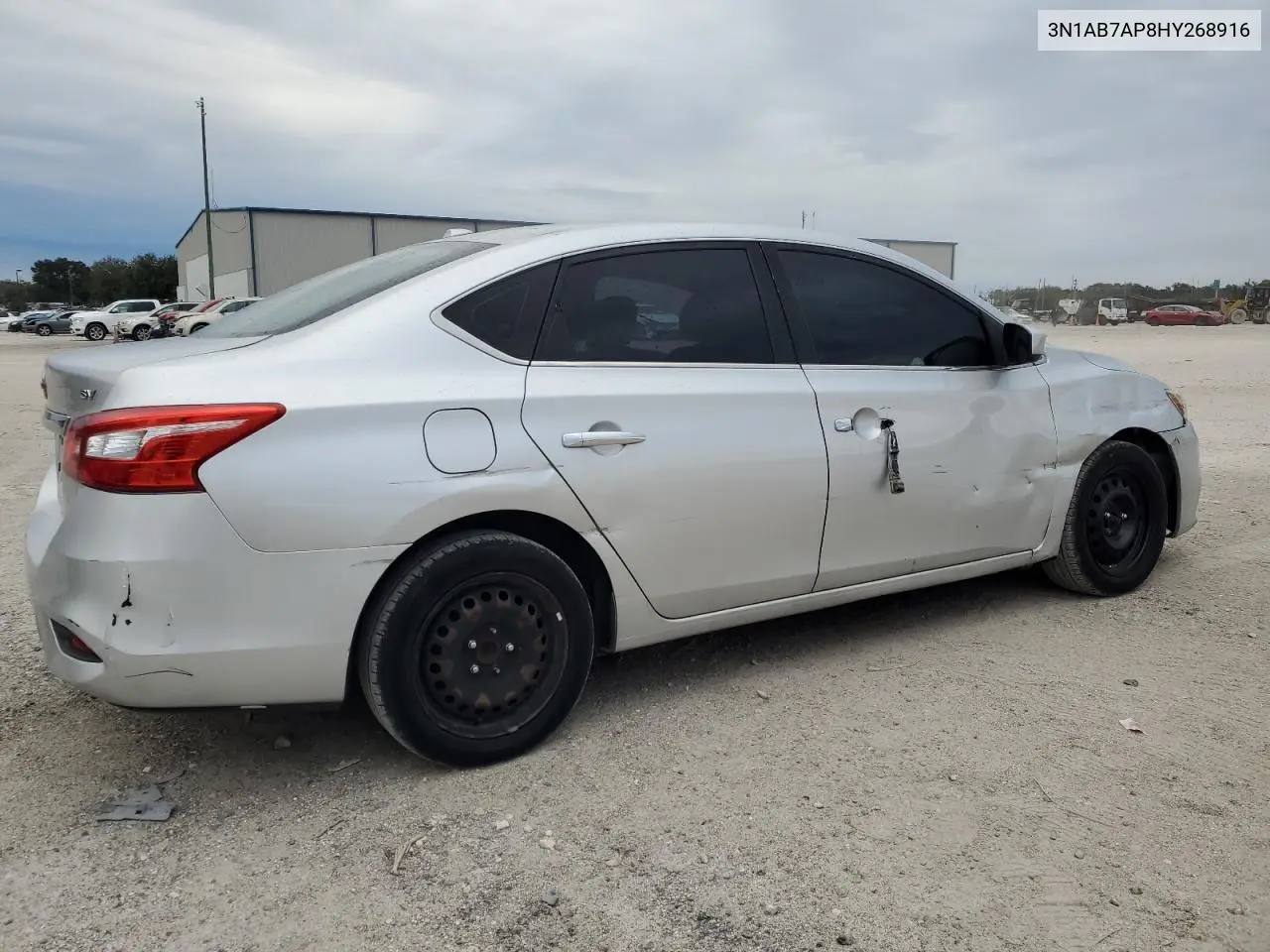 2017 Nissan Sentra S VIN: 3N1AB7AP8HY268916 Lot: 88448335