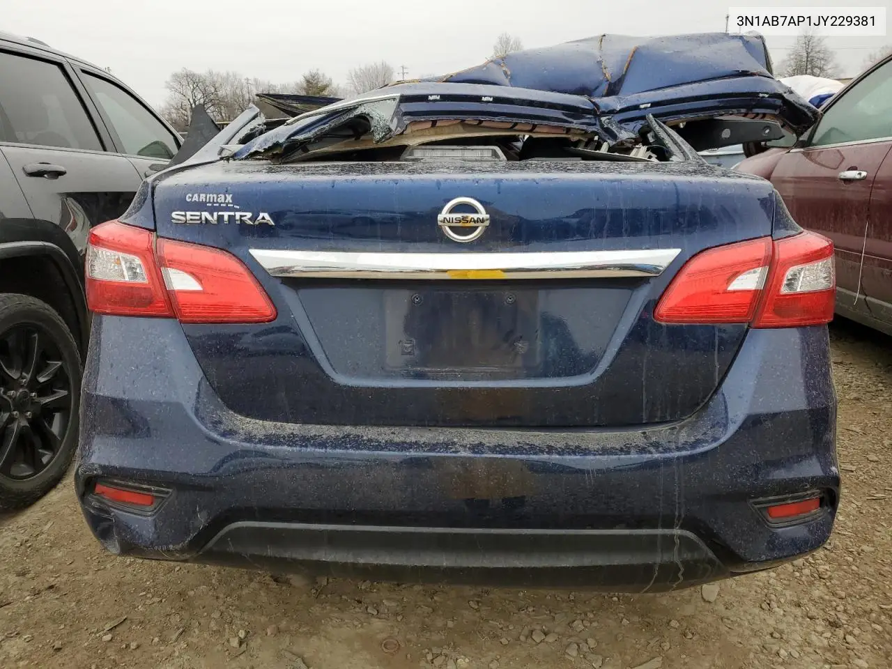 2018 Nissan Sentra S VIN: 3N1AB7AP1JY229381 Lot: 51837733