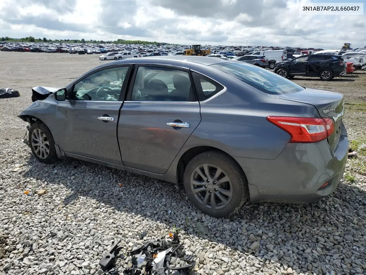 2018 Nissan Sentra S VIN: 3N1AB7AP2JL660437 Lot: 56763505