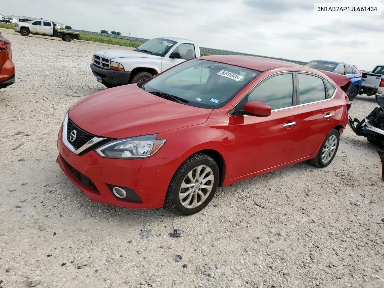 2018 Nissan Sentra S VIN: 3N1AB7AP1JL661434 Lot: 56915045