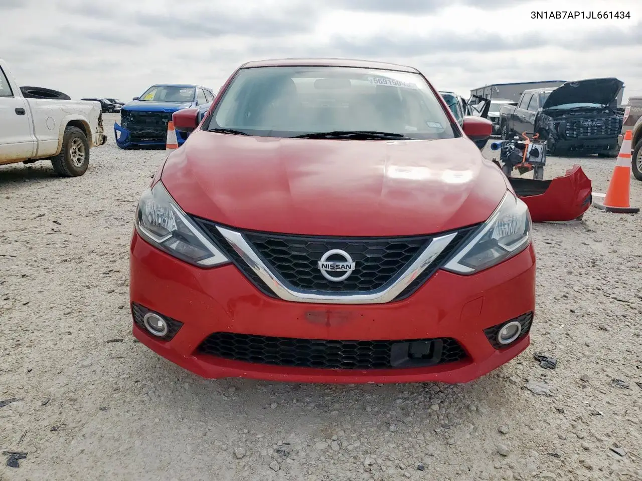 2018 Nissan Sentra S VIN: 3N1AB7AP1JL661434 Lot: 56915045