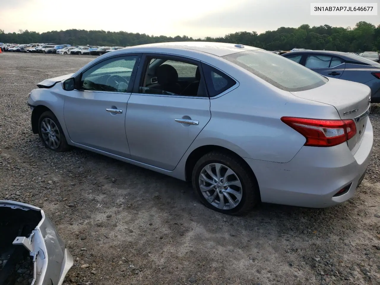 2018 Nissan Sentra S VIN: 3N1AB7AP7JL646677 Lot: 57034135