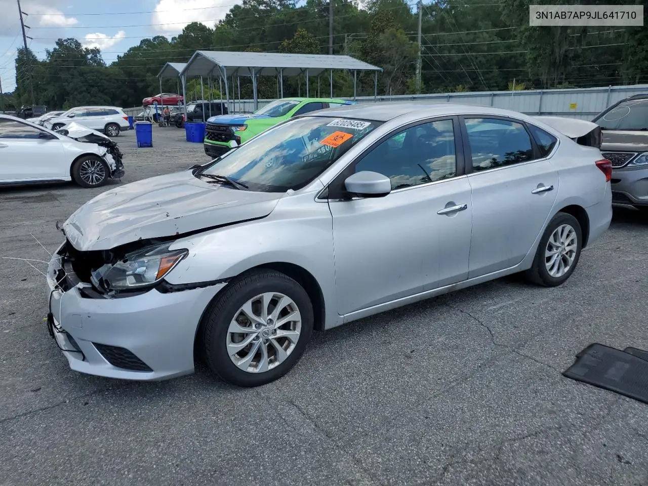 2018 Nissan Sentra S VIN: 3N1AB7AP9JL641710 Lot: 62026485
