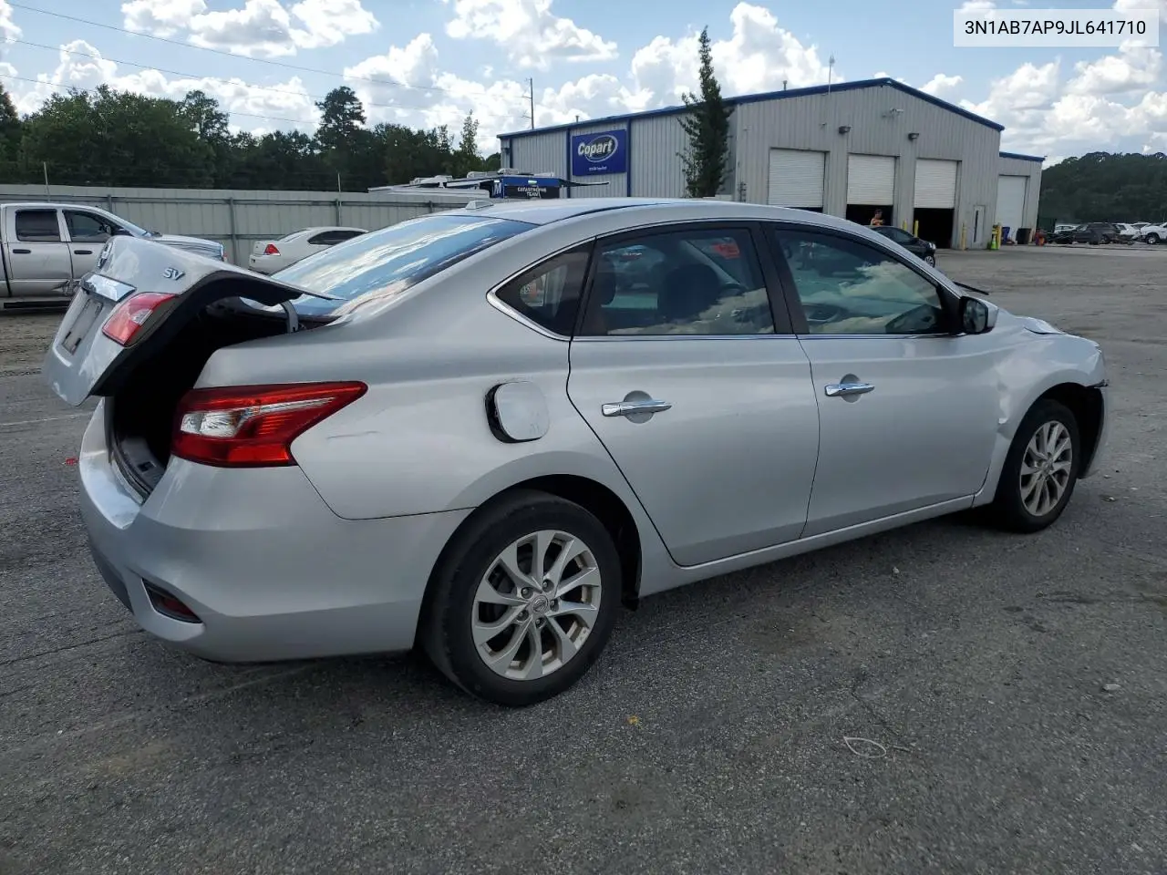 2018 Nissan Sentra S VIN: 3N1AB7AP9JL641710 Lot: 62026485