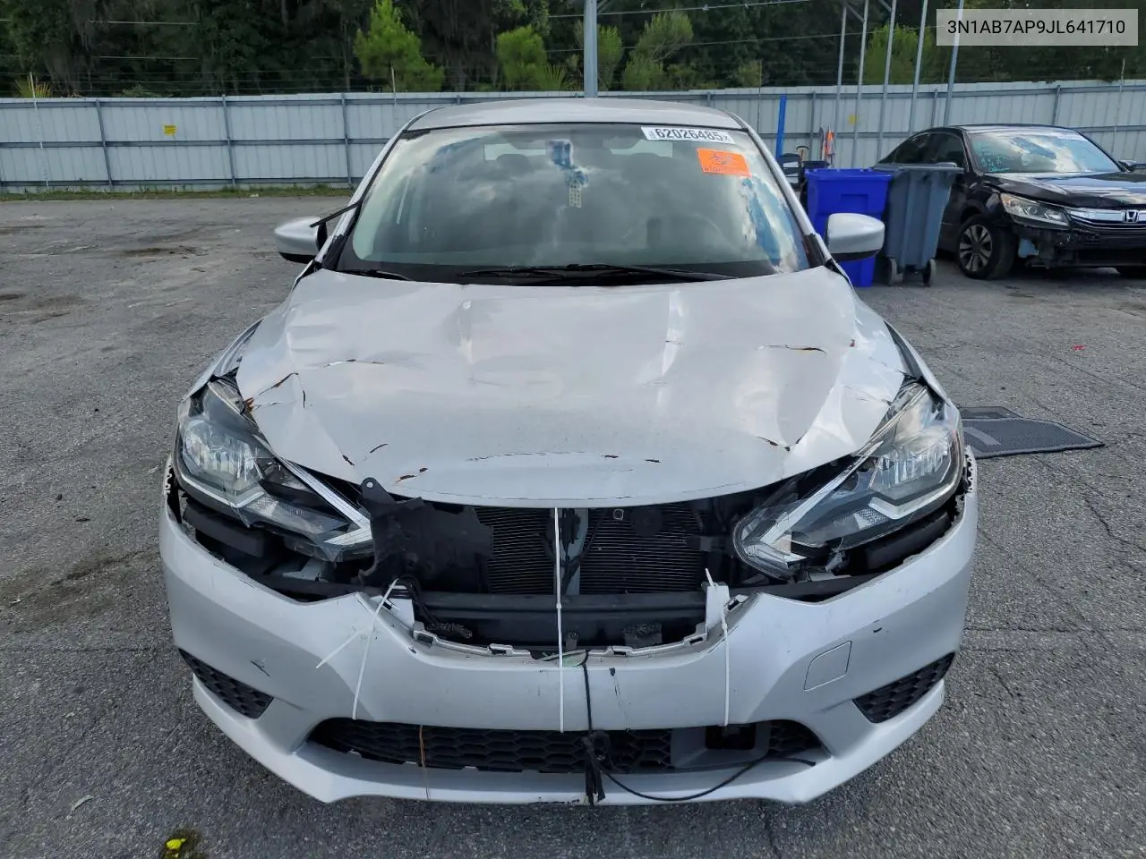 2018 Nissan Sentra S VIN: 3N1AB7AP9JL641710 Lot: 62026485