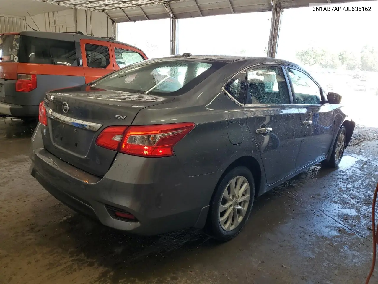 2018 Nissan Sentra S VIN: 3N1AB7AP7JL635162 Lot: 62701175