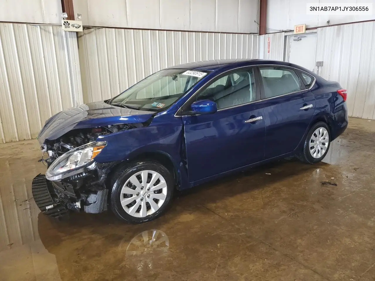 2018 Nissan Sentra S VIN: 3N1AB7AP1JY306556 Lot: 63290915