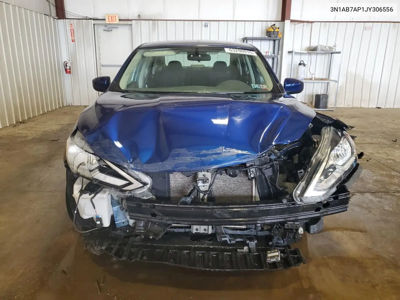 2018 Nissan Sentra S VIN: 3N1AB7AP1JY306556 Lot: 63290915