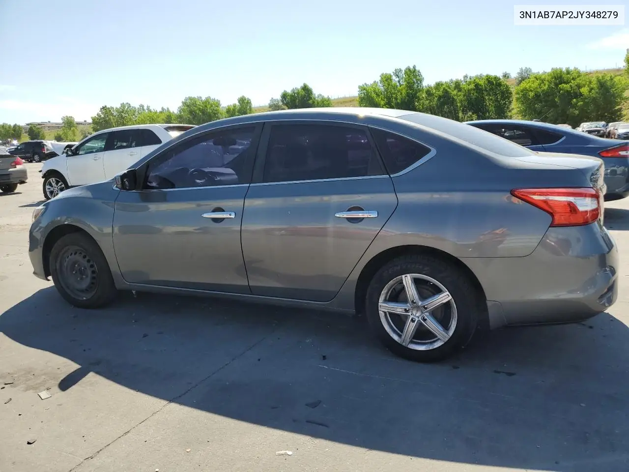 2018 Nissan Sentra S VIN: 3N1AB7AP2JY348279 Lot: 63291535