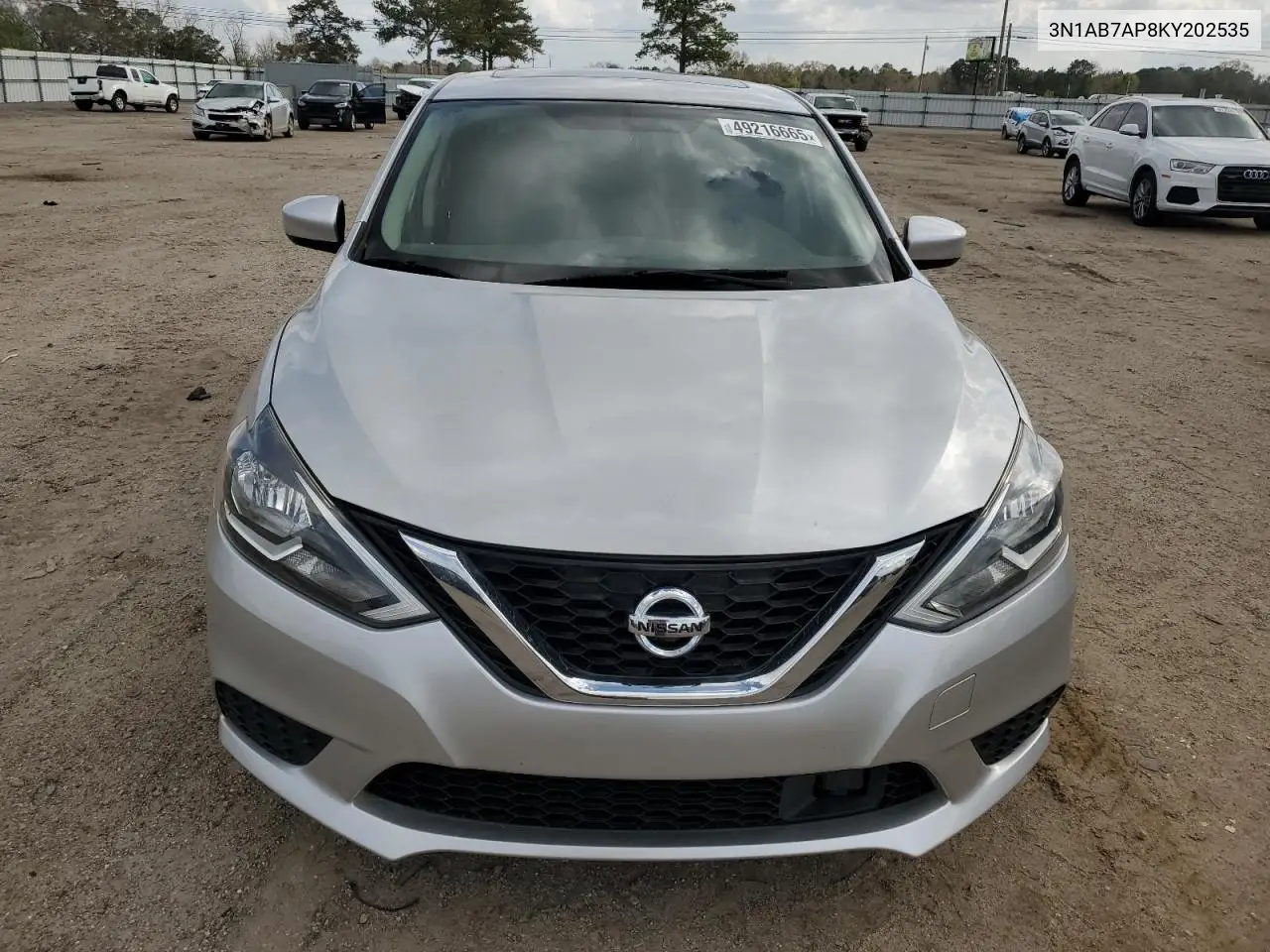 2019 Nissan Sentra S VIN: 3N1AB7AP8KY202535 Lot: 49216665