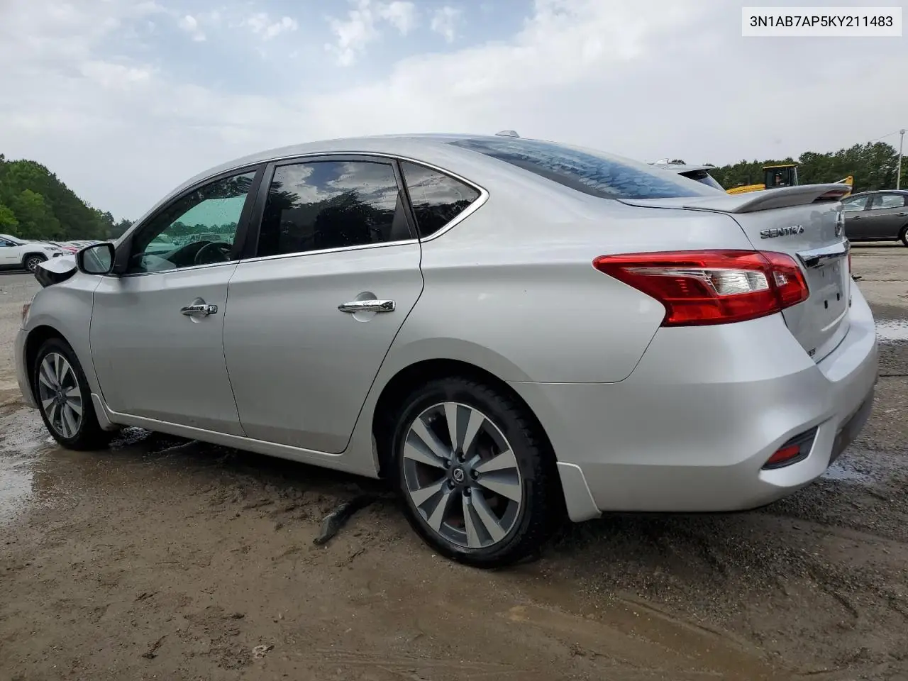 2019 Nissan Sentra S VIN: 3N1AB7AP5KY211483 Lot: 56850785