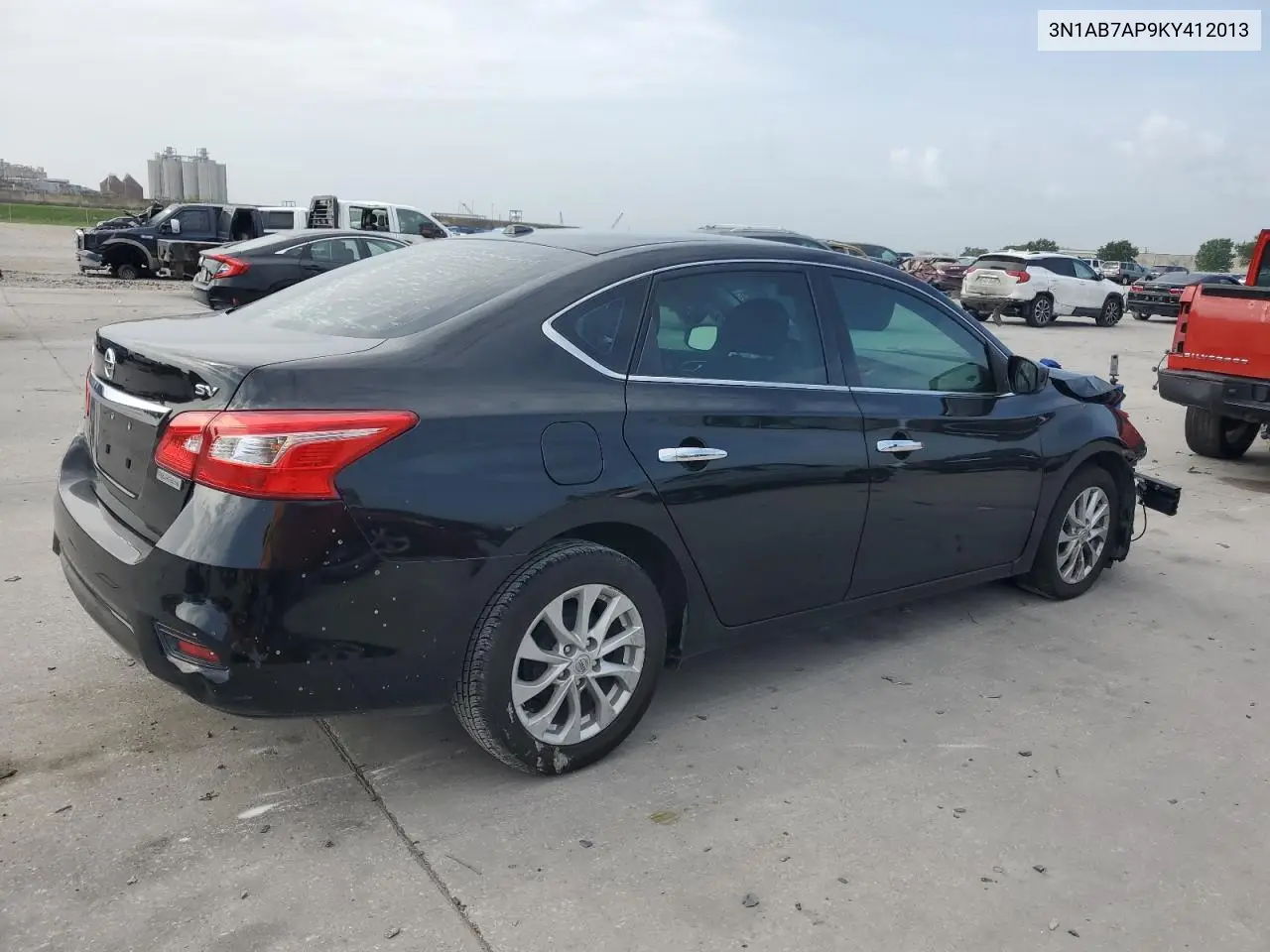 2019 Nissan Sentra S VIN: 3N1AB7AP9KY412013 Lot: 62367625