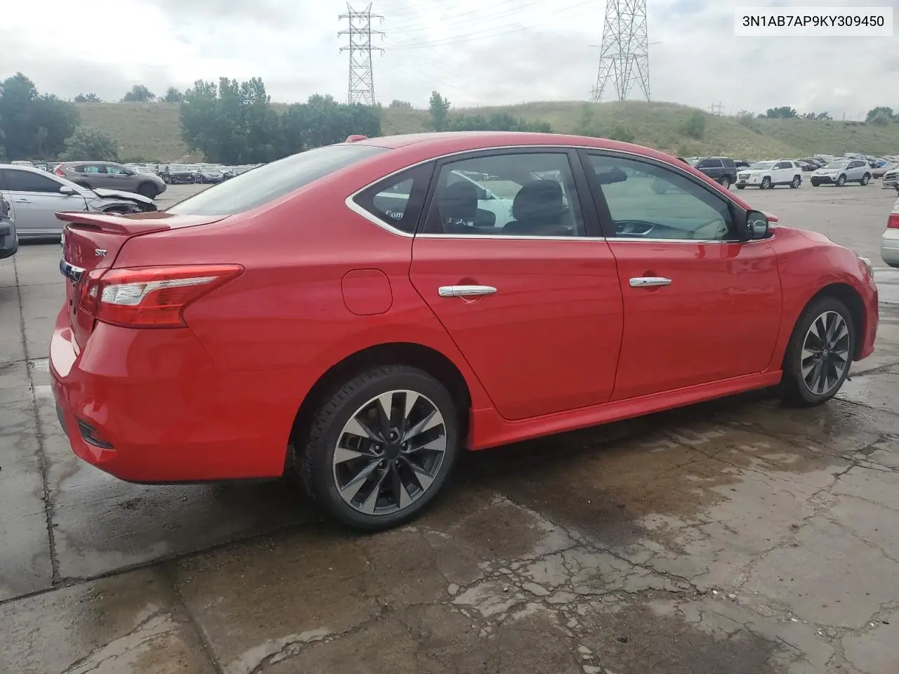 2019 Nissan Sentra S VIN: 3N1AB7AP9KY309450 Lot: 62490165