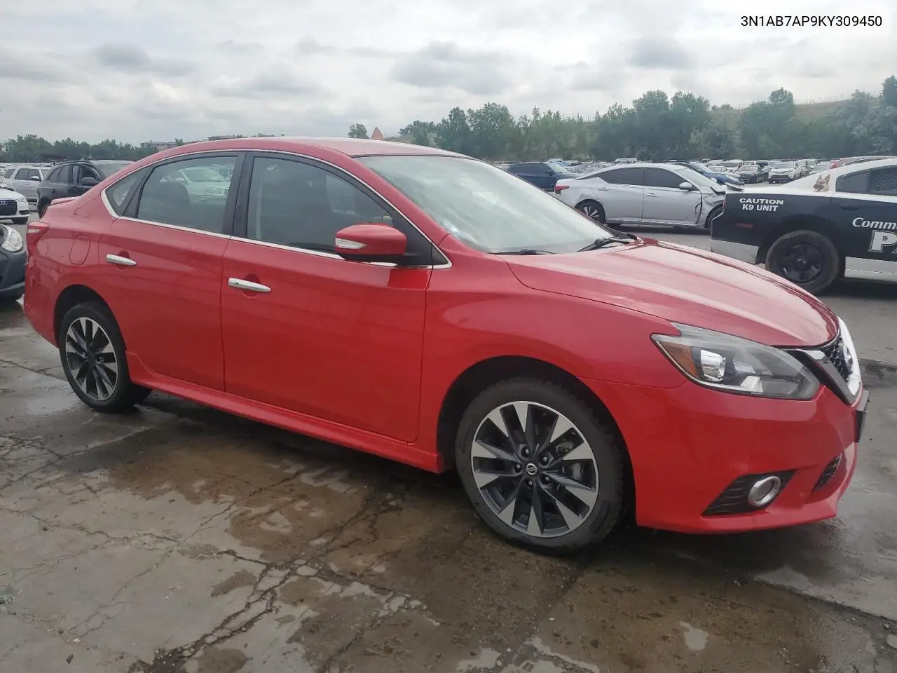2019 Nissan Sentra S VIN: 3N1AB7AP9KY309450 Lot: 62490165