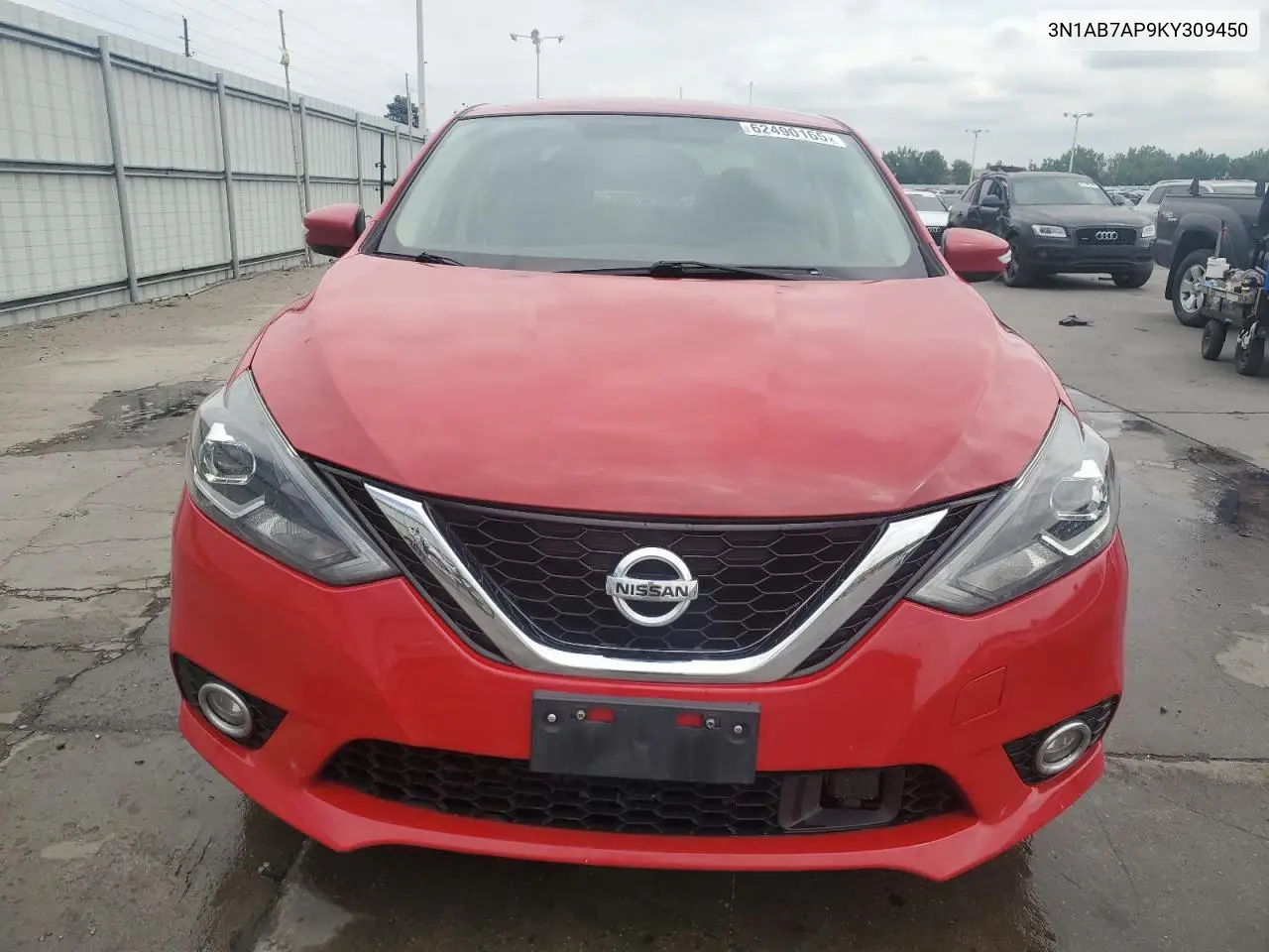 2019 Nissan Sentra S VIN: 3N1AB7AP9KY309450 Lot: 62490165