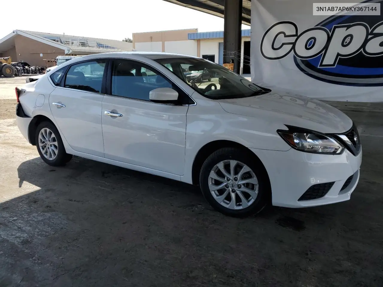 2019 Nissan Sentra S VIN: 3N1AB7AP6KY367144 Lot: 62607415