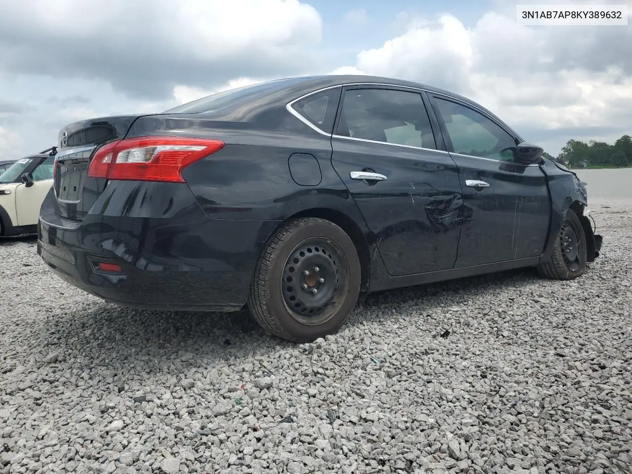2019 Nissan Sentra S VIN: 3N1AB7AP8KY389632 Lot: 62651785