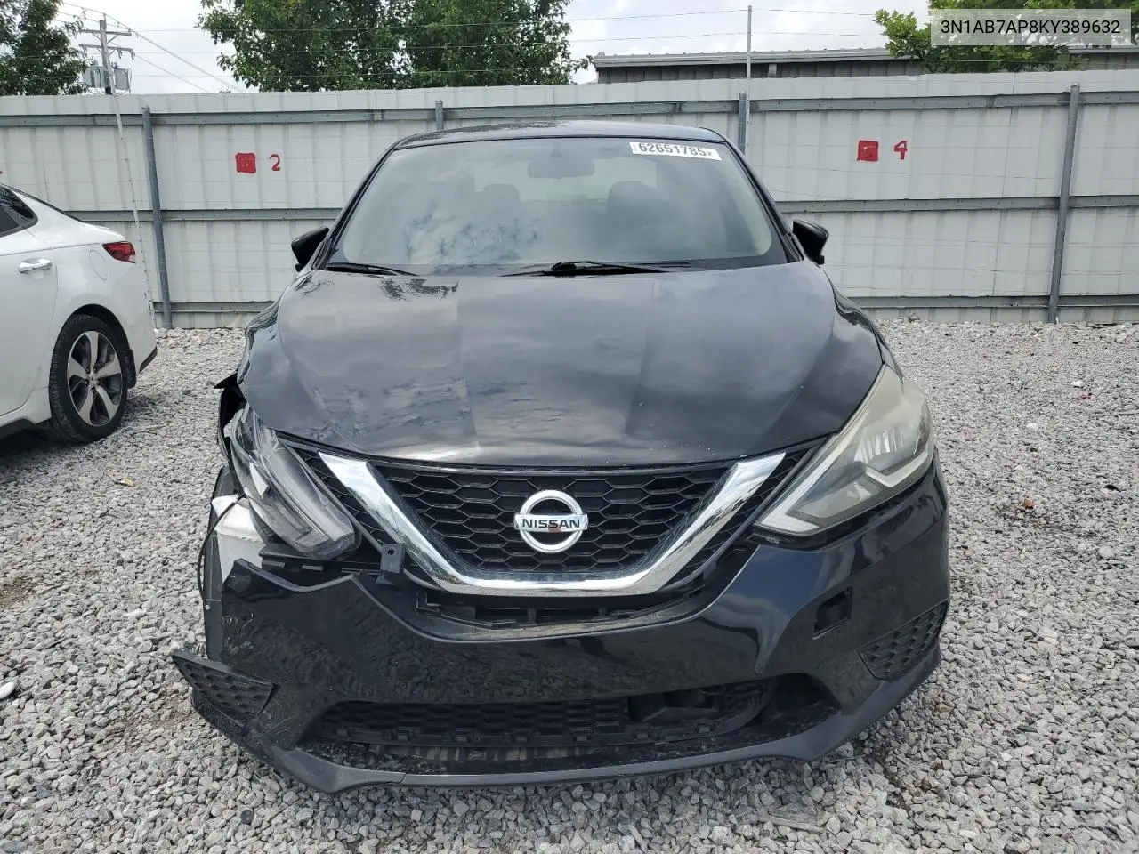 2019 Nissan Sentra S VIN: 3N1AB7AP8KY389632 Lot: 62651785