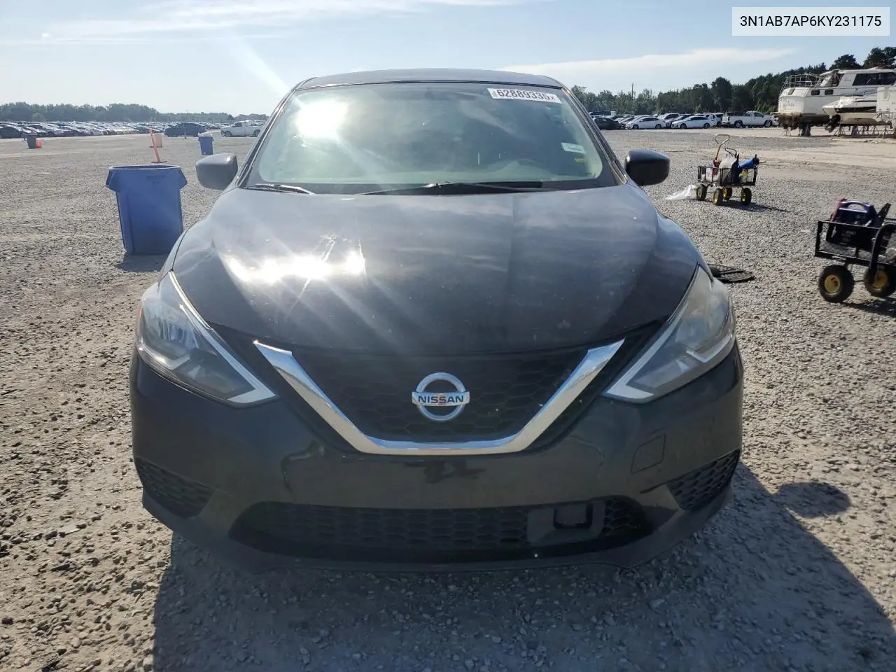 2019 Nissan Sentra S VIN: 3N1AB7AP6KY231175 Lot: 62889335
