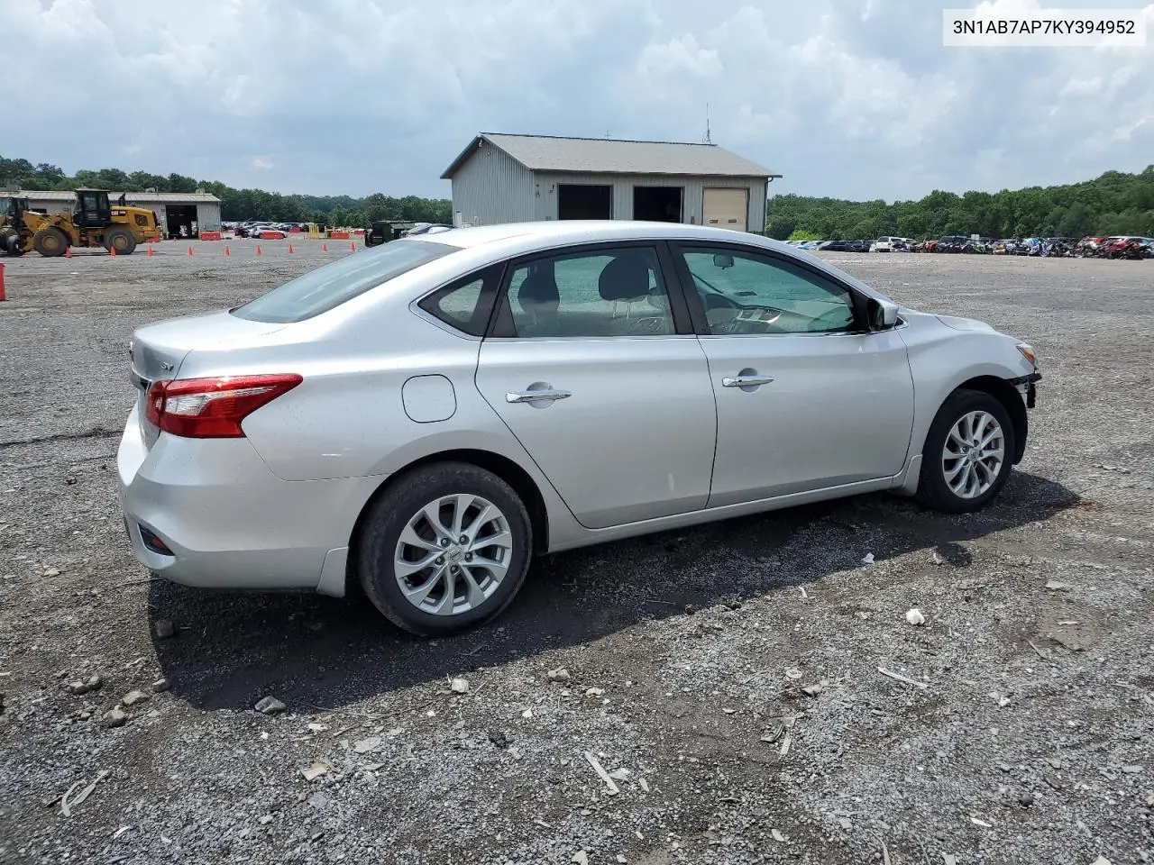 2019 Nissan Sentra S VIN: 3N1AB7AP7KY394952 Lot: 62930465