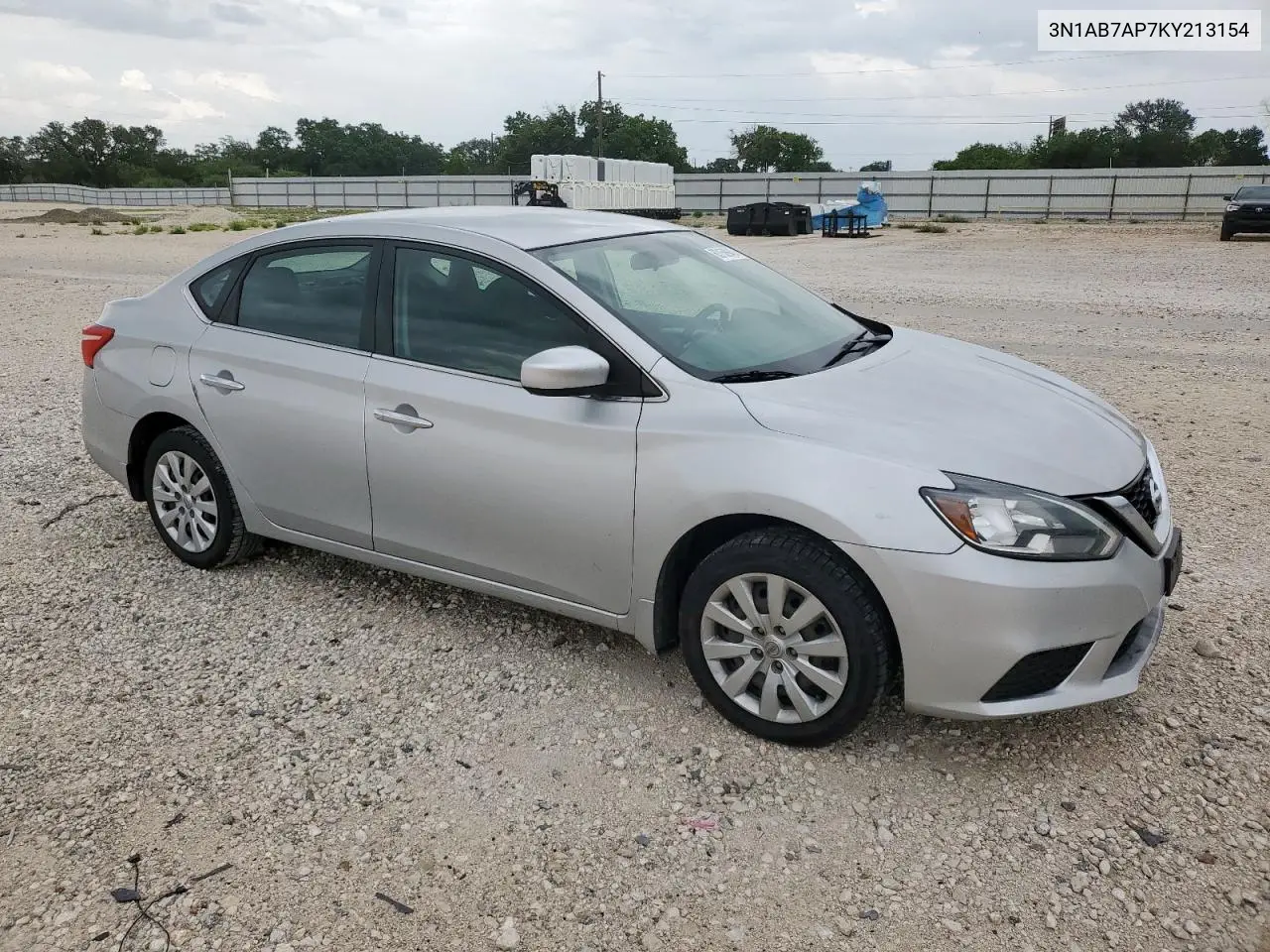 2019 Nissan Sentra S VIN: 3N1AB7AP7KY213154 Lot: 63158945