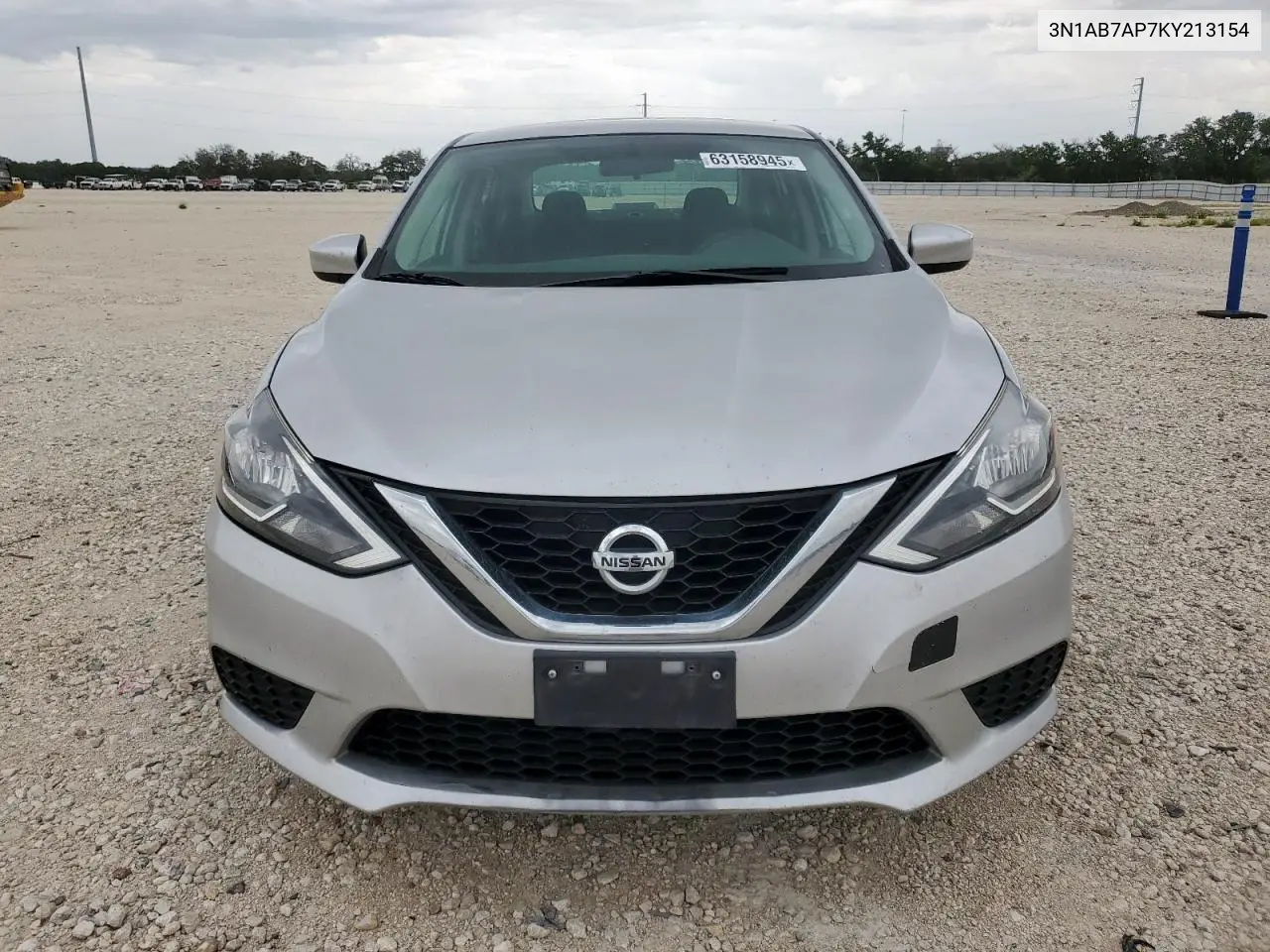 2019 Nissan Sentra S VIN: 3N1AB7AP7KY213154 Lot: 63158945