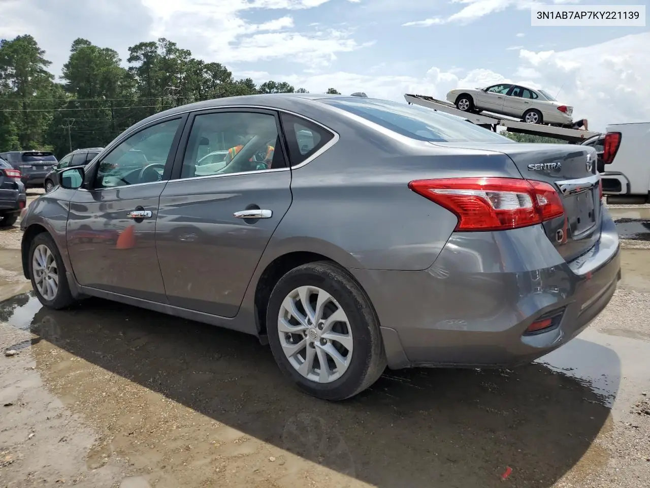 2019 Nissan Sentra S VIN: 3N1AB7AP7KY221139 Lot: 63314025