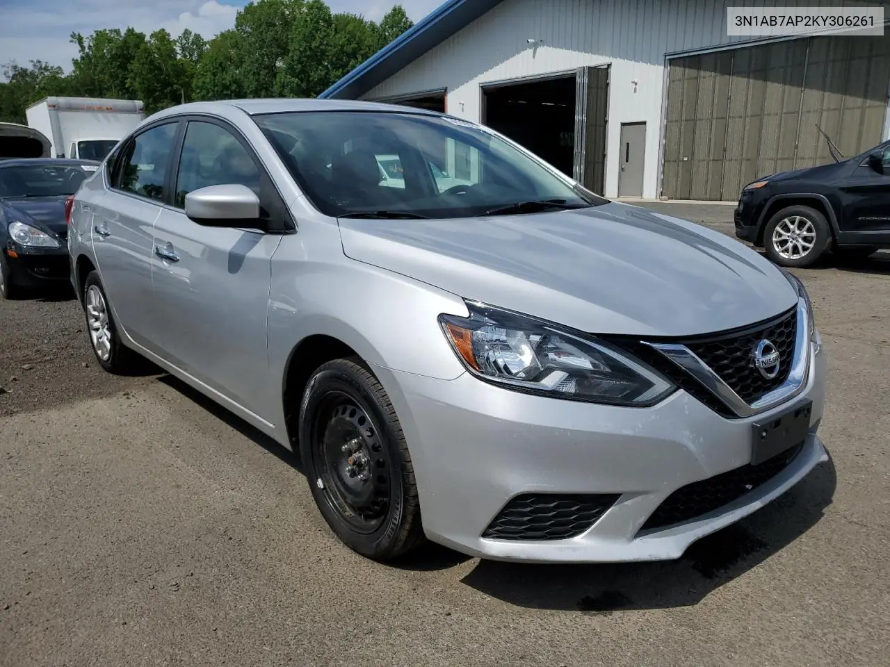 2019 Nissan Sentra S VIN: 3N1AB7AP2KY306261 Lot: 63500215