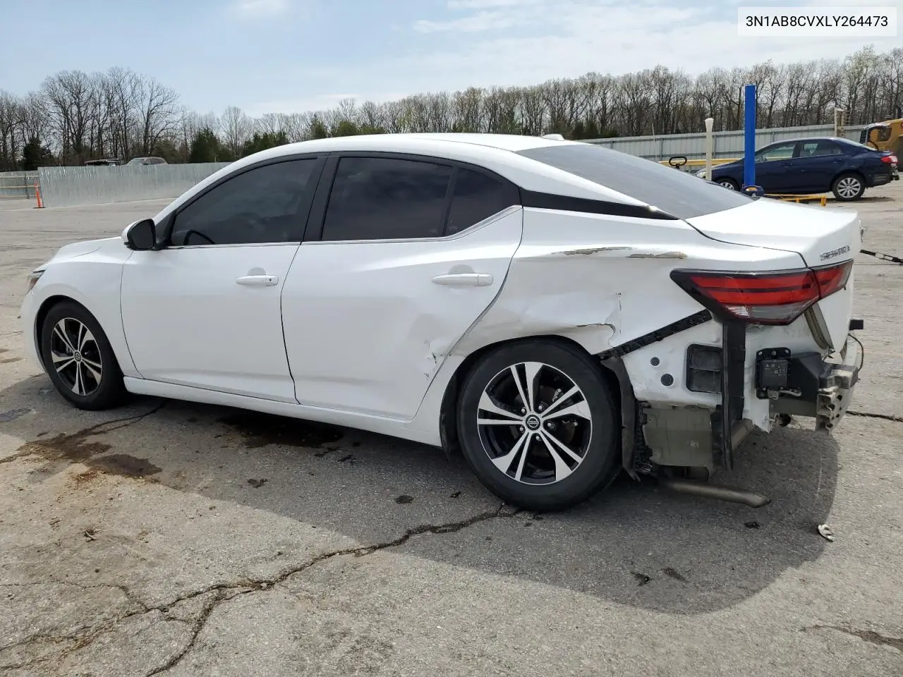 2020 Nissan Sentra Sv VIN: 3N1AB8CVXLY264473 Lot: 52913545