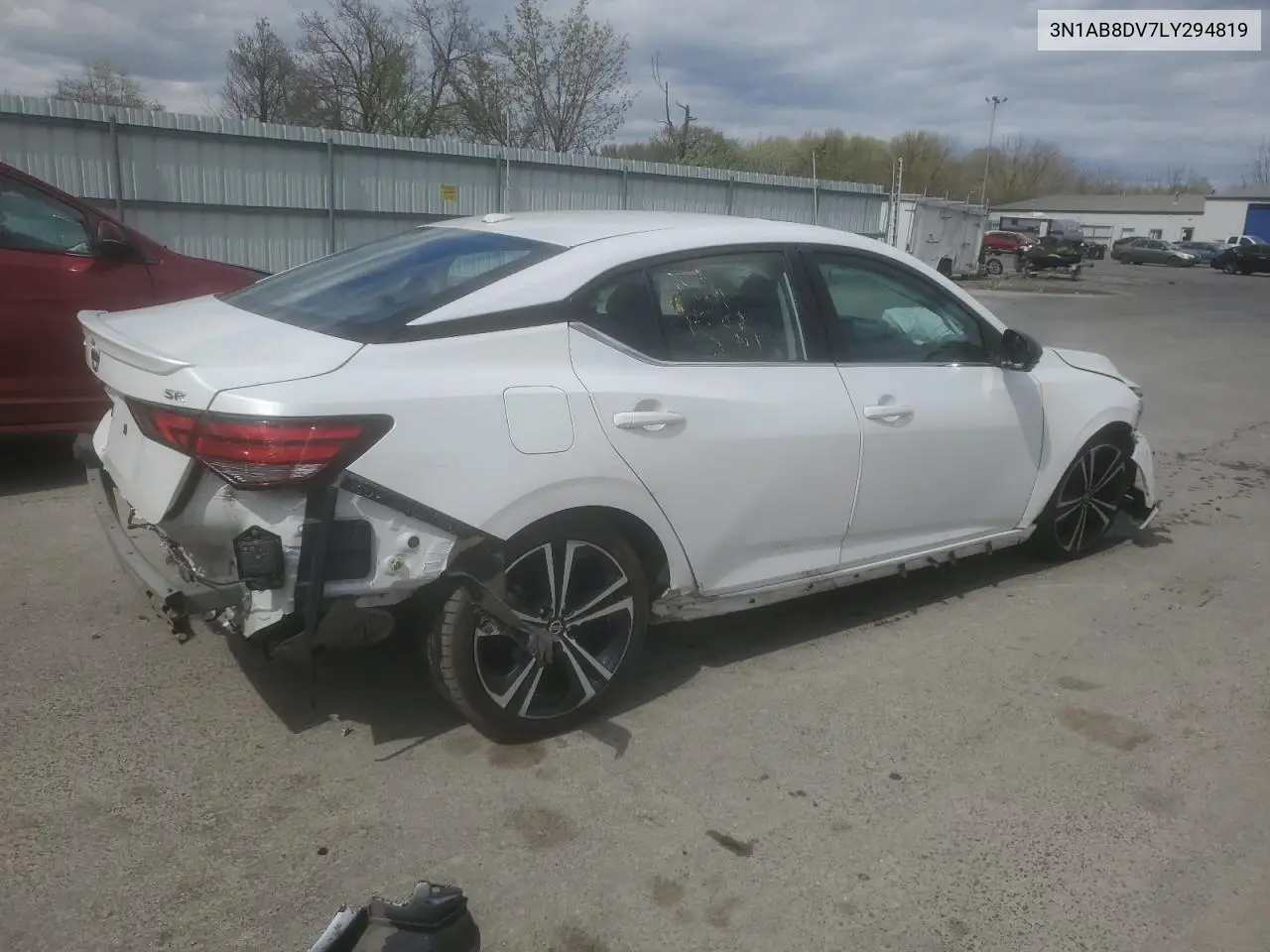 2020 Nissan Sentra Sr VIN: 3N1AB8DV7LY294819 Lot: 53202265