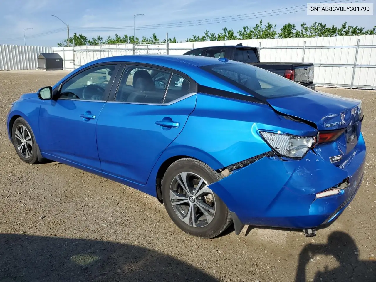 3n1ab8cv0ly301790 3N1AB8CV0LY301790 2020 Nissan Sentra Sv