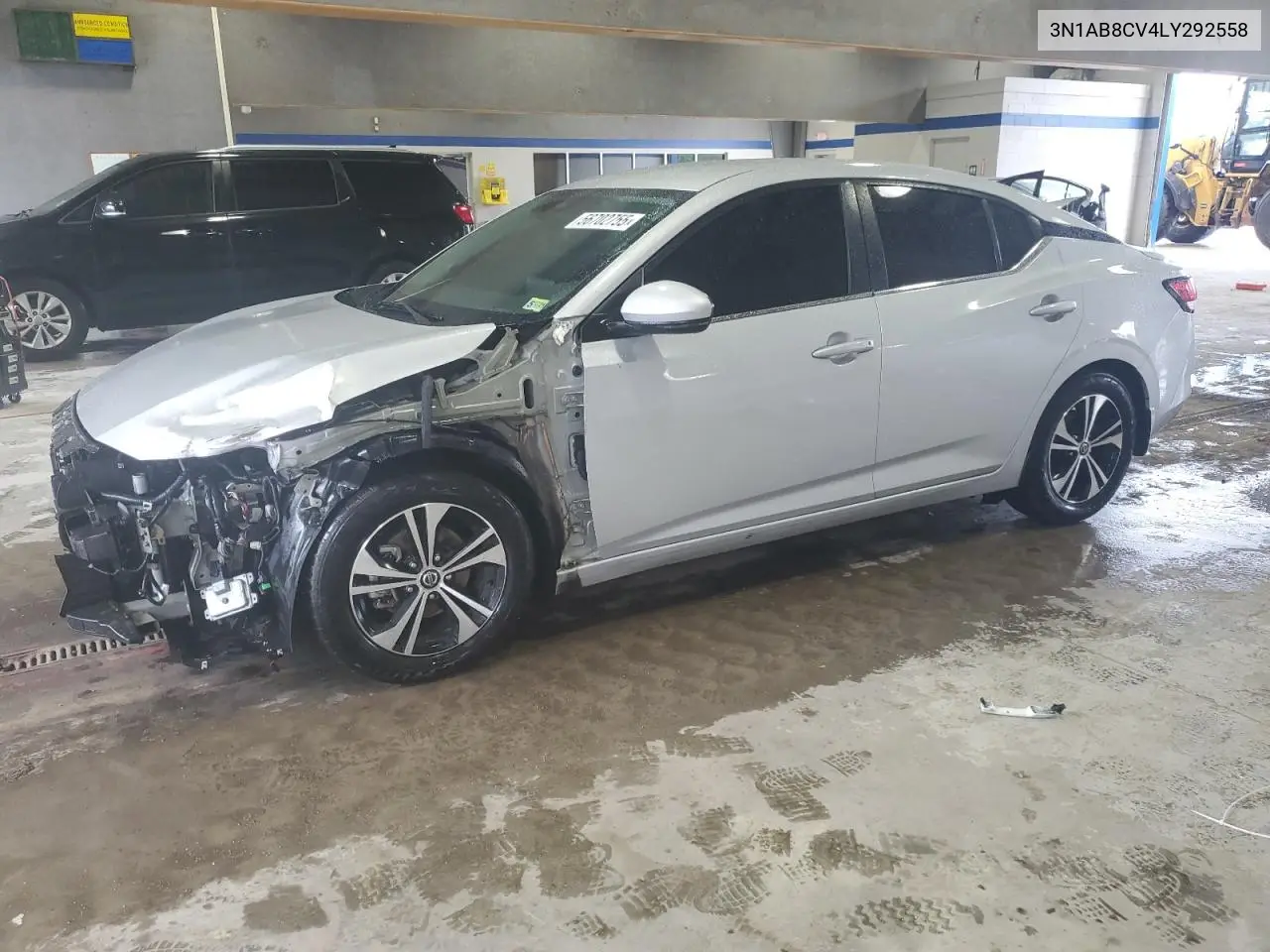 2020 Nissan Sentra Sv VIN: 3N1AB8CV4LY292558 Lot: 56702755
