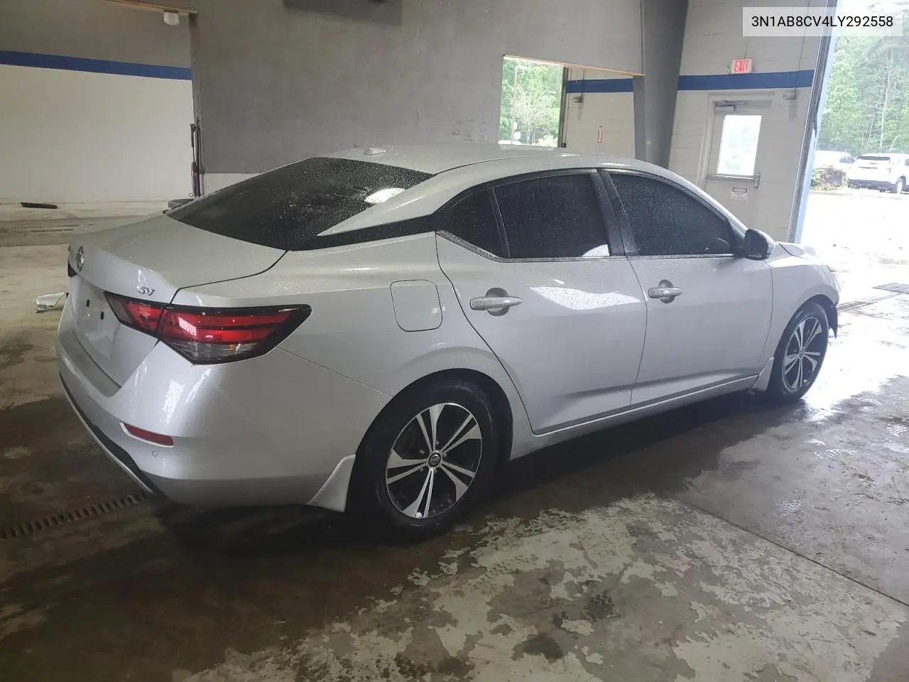 2020 Nissan Sentra Sv VIN: 3N1AB8CV4LY292558 Lot: 56702755