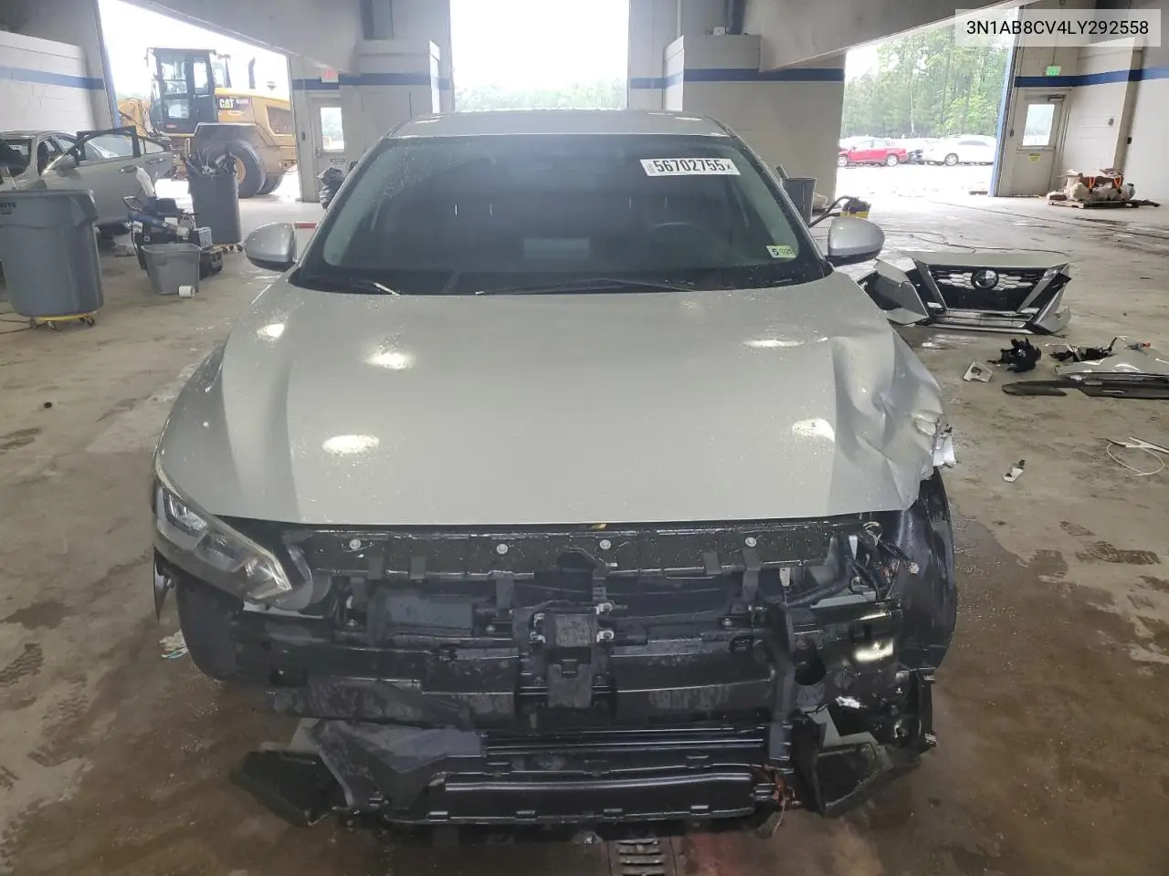 2020 Nissan Sentra Sv VIN: 3N1AB8CV4LY292558 Lot: 56702755