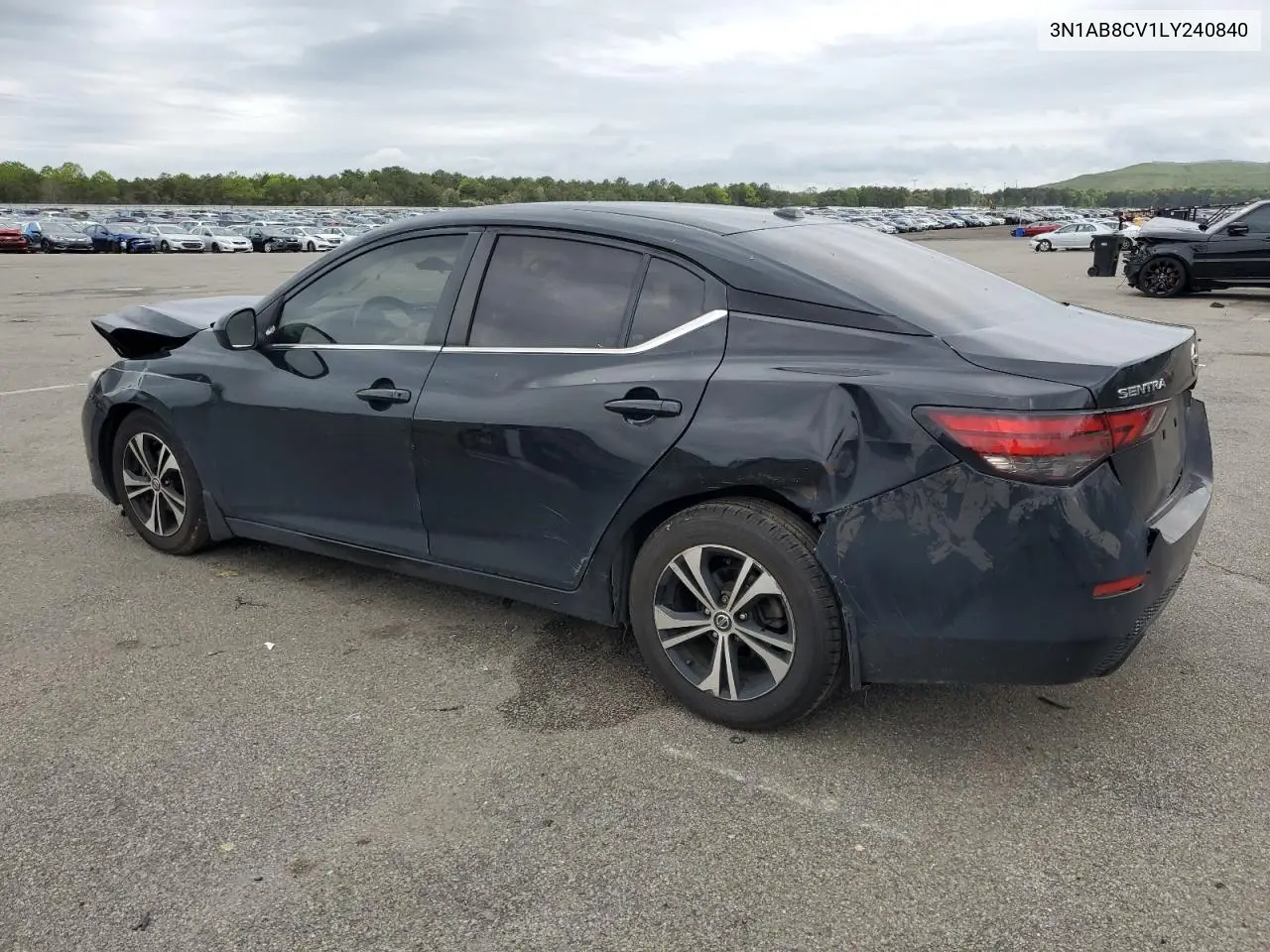 2020 Nissan Sentra Sv VIN: 3N1AB8CV1LY240840 Lot: 56730865