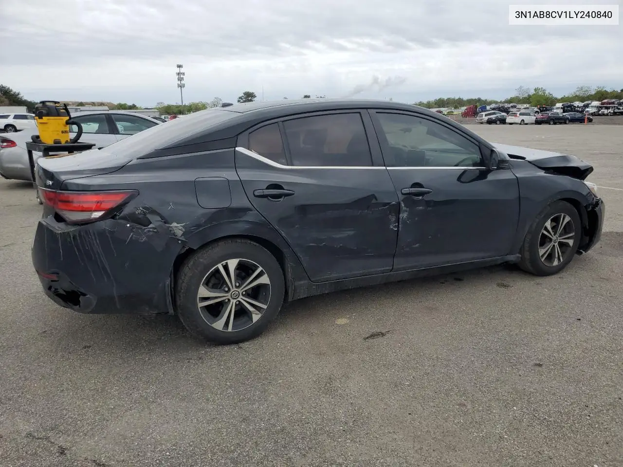 2020 Nissan Sentra Sv VIN: 3N1AB8CV1LY240840 Lot: 56730865