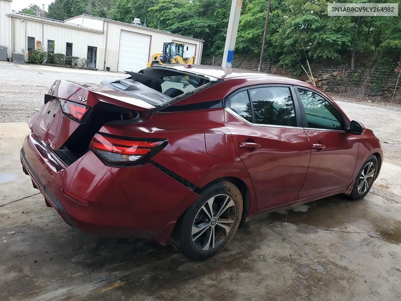 2020 Nissan Sentra Sv VIN: 3N1AB8CV9LY264982 Lot: 56801445