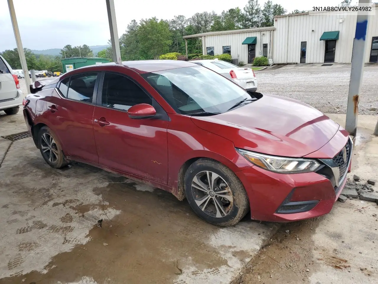 2020 Nissan Sentra Sv VIN: 3N1AB8CV9LY264982 Lot: 56801445