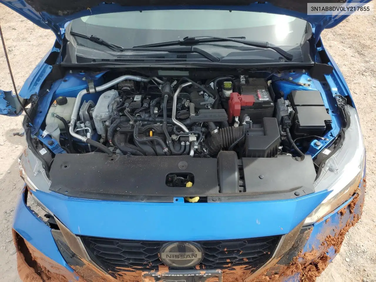 2020 Nissan Sentra Sr VIN: 3N1AB8DV0LY217855 Lot: 57256895