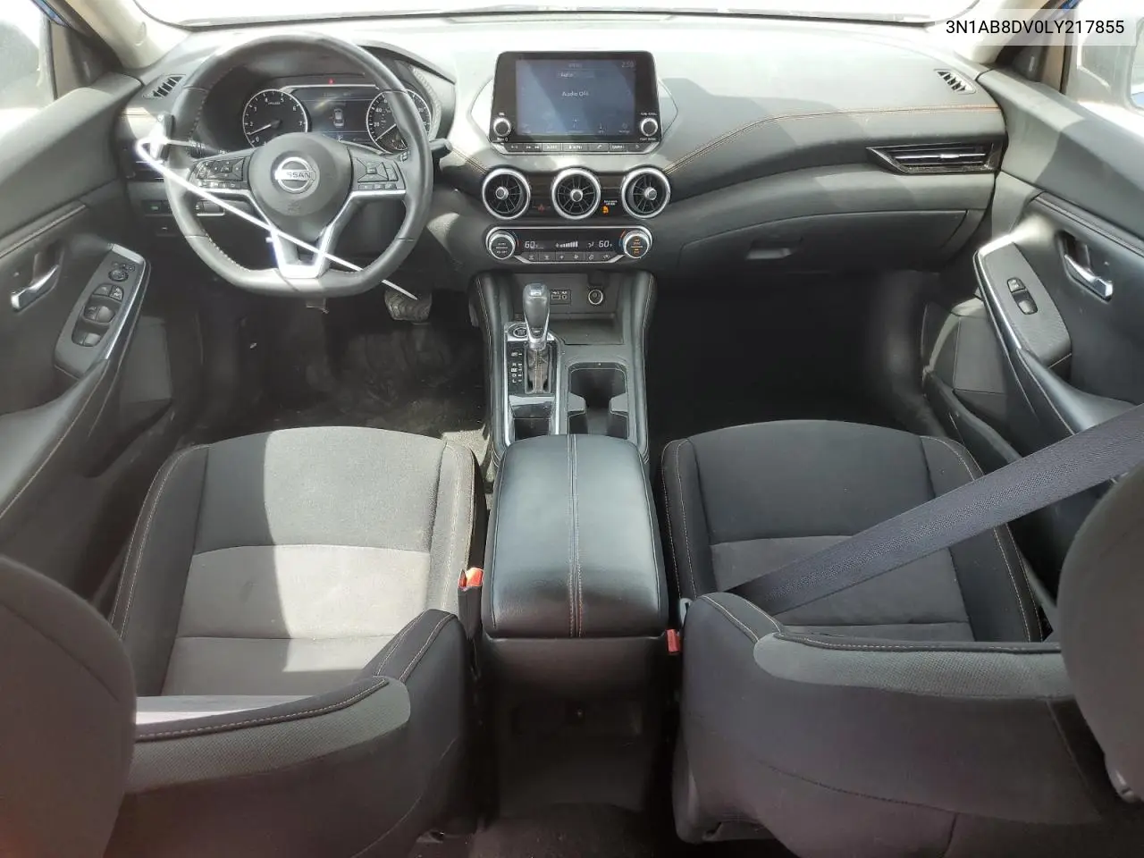 2020 Nissan Sentra Sr VIN: 3N1AB8DV0LY217855 Lot: 57256895