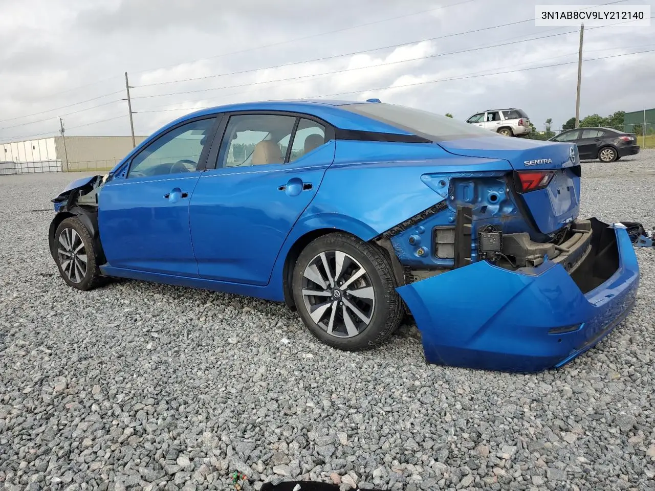 2020 Nissan Sentra Sv VIN: 3N1AB8CV9LY212140 Lot: 59492155