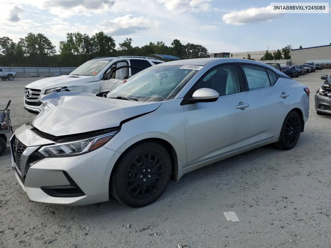 2020 Nissan Sentra S VIN: 3N1AB8BVXLY245083 Lot: 61496995