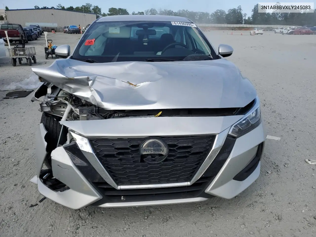 2020 Nissan Sentra S VIN: 3N1AB8BVXLY245083 Lot: 61496995