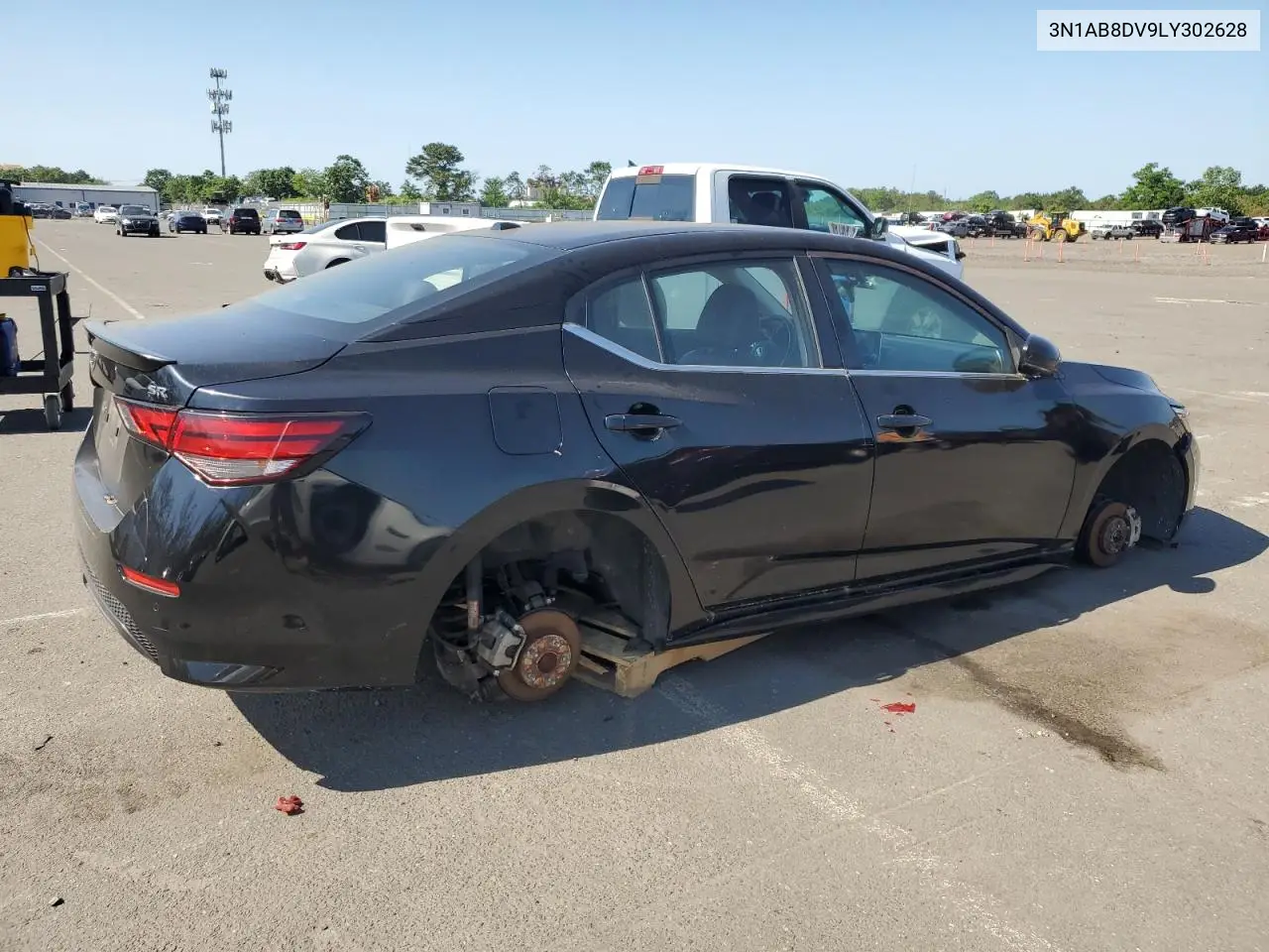 2020 Nissan Sentra Sr VIN: 3N1AB8DV9LY302628 Lot: 61647735