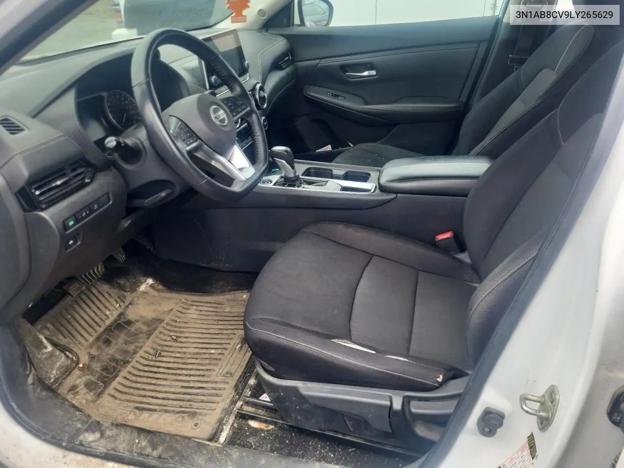 2020 Nissan Sentra Sv VIN: 3N1AB8CV9LY265629 Lot: 61812375